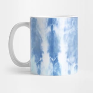 Blue Tie-Dye Pattern Mug